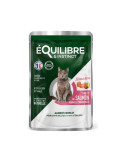Sachet fraîcheur chat stérilisé sans céréales digestion & satiété – saumon | Équilibre & Instinct