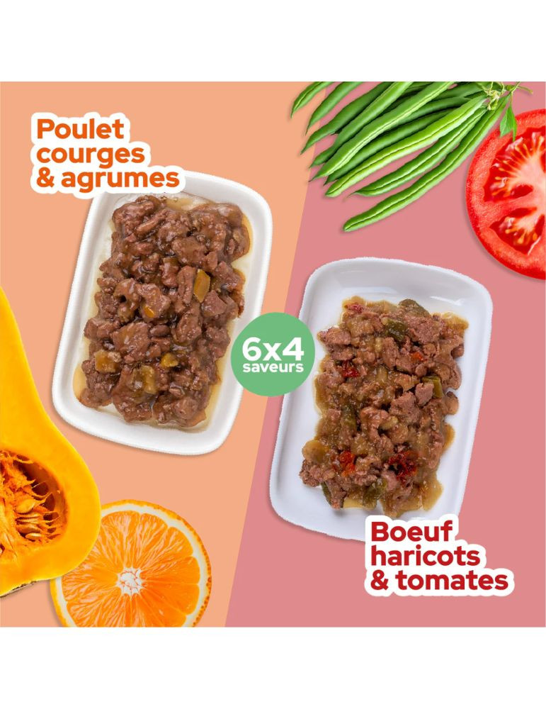 Sachet fraîcheur chat stérilisé multipack – 4 saveurs | Équilibre & Instinct