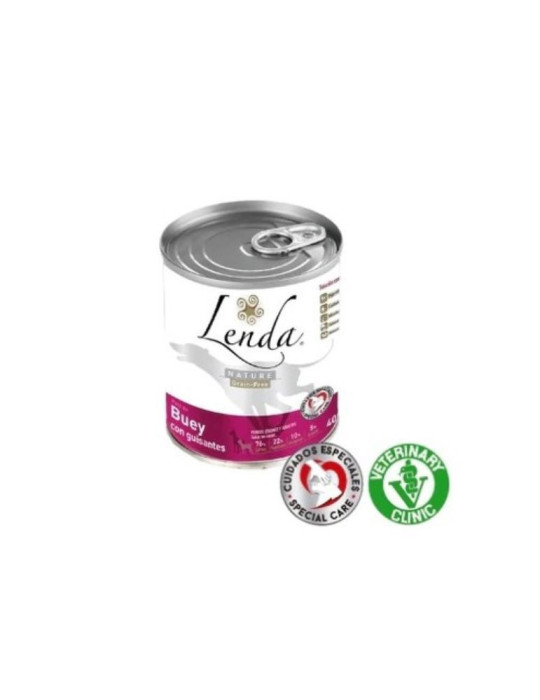 Pâtée pour chien sans céréales Boeuf et pois – Lenda Nature