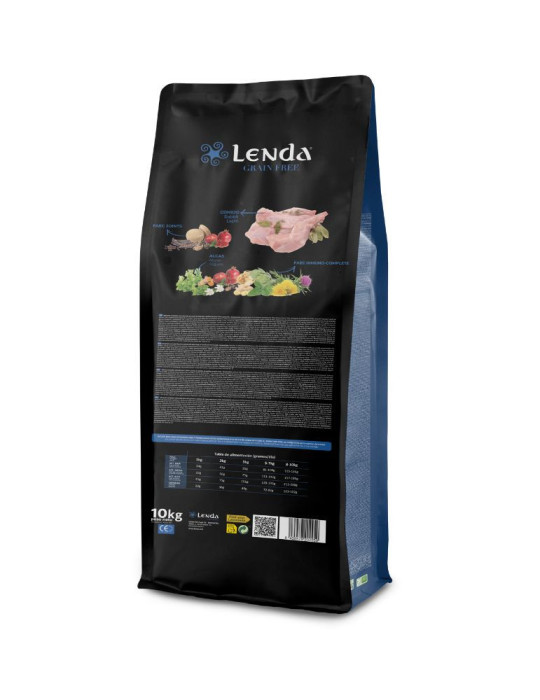 Croquettes senior et light chien sans céréales | Lenda