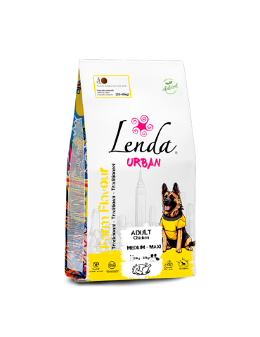 Croquettes chien grande race – Poulet | Lenda Urban