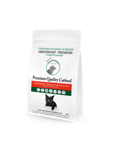 Greenheart chat Poulet et Riz