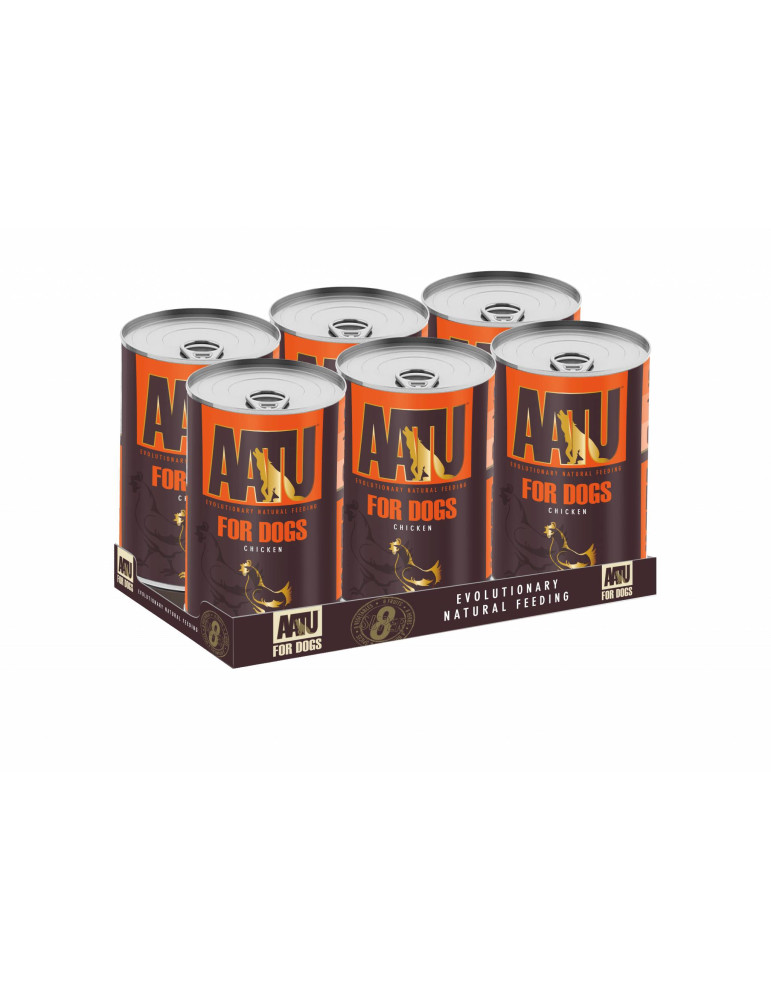 AATU Chien 90/10 Pâtée Poulet