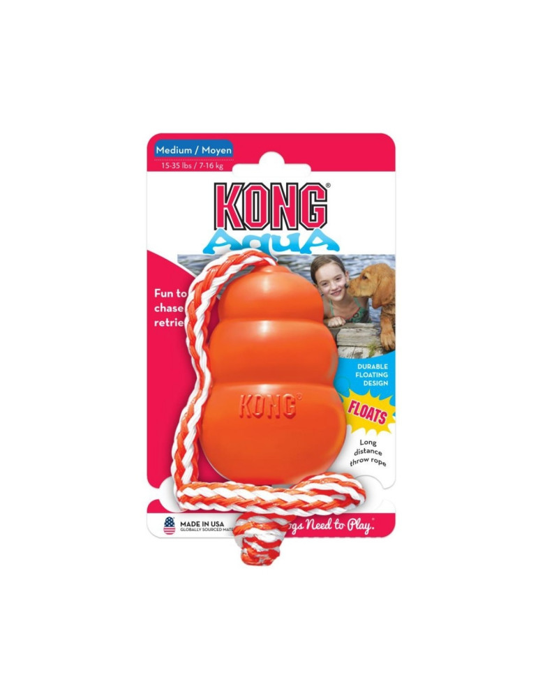 KONG Chien Aqua avec corde