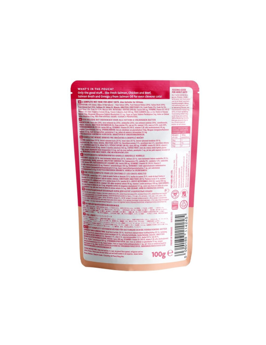 Meowing Heads Pâtée Chat Saumon "So-Fish-Ticated Salmon"