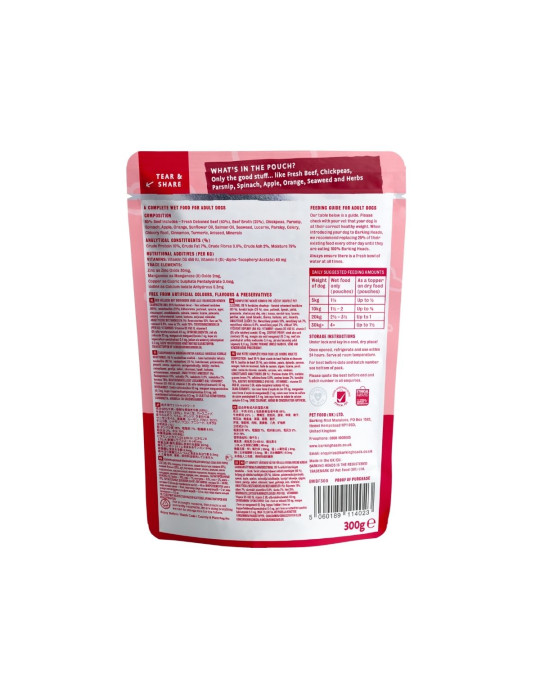 Barking Heads Pâtée Chien Boeuf