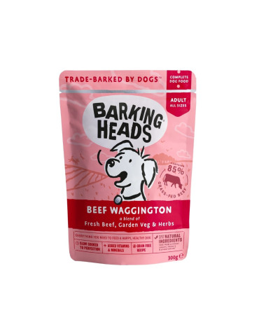 Barking Heads Pâtée Chien Boeuf