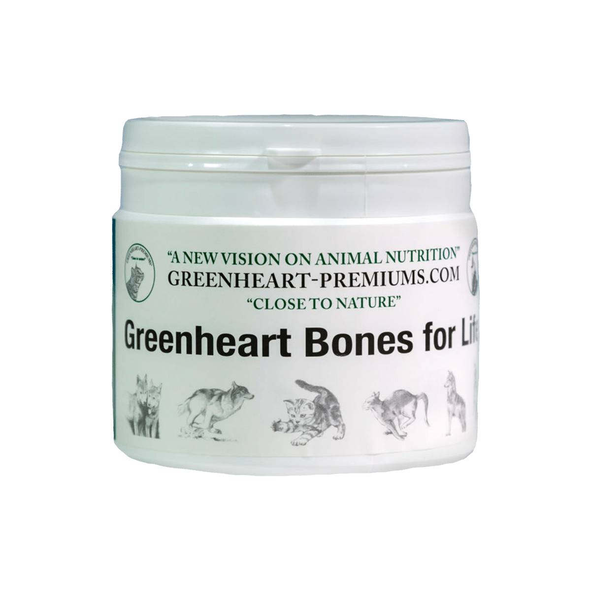 complément alimentaire pour les os des chiens et chats Greenheart Premiums
