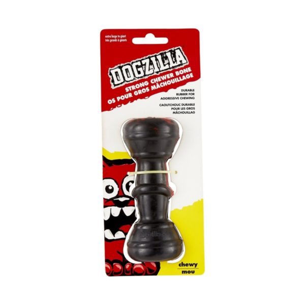 Dogzilla-Jeux-Chien -Strong-Chewer-Dumbell-Super-croquettes